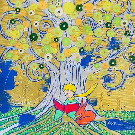 Painting l'essentiel by Revel | Painting Pop-art Pop icons