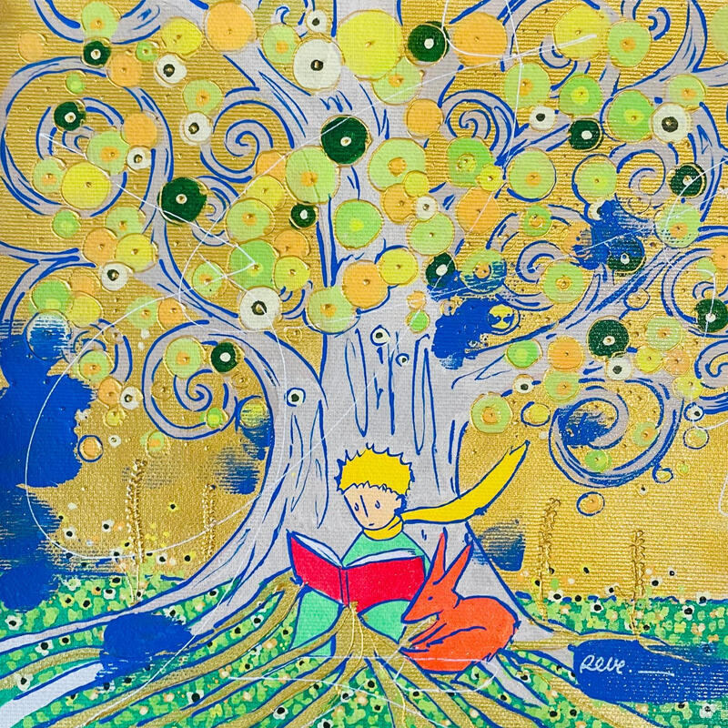 Painting l'essentiel by Revel | Painting Pop-art Pop icons