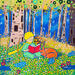 Painting un monde à lire by Revel | Painting Pop-art Pop icons