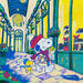 Painting magie de noël by Revel | Painting Pop-art Pop icons