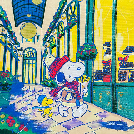 Painting magie de noël by Revel | Painting Pop-art Pop icons