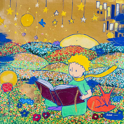 Painting un million, cent cinquante cinq mille, neuf cent quarante quatre ... by Revel | Painting Pop-art Pop icons