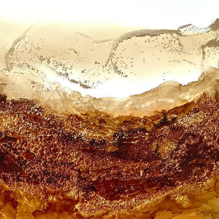 Peinture Versailles 3587 par Depaire Silvia | Tableau Abstrait Acrylique Marine, Minimaliste, Paysages
