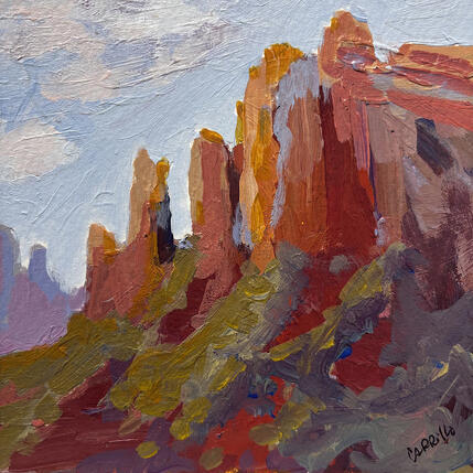 Painting Silence by Carrillo Cindy  | Painting