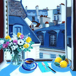 Peinture David attendait l'eau par Auriol Philippe | Tableau Figuratif Acrylique, Plexiglas, Posca Natures mortes, Urbain