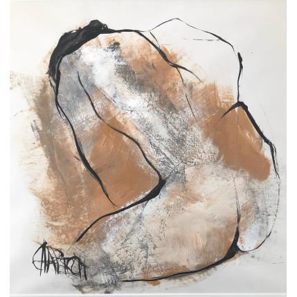 Peinture Cuivre 4 par Chaperon Martine | Tableau Figuratif Acrylique Nu