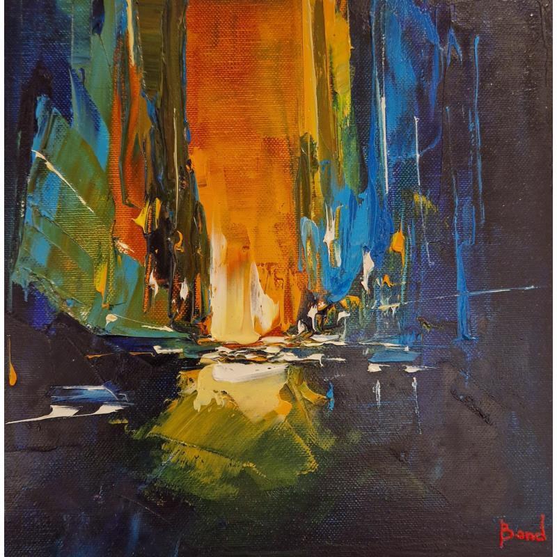 Peinture SUNSET par Bond Tetiana | Tableau Figuratif Urbain Huile