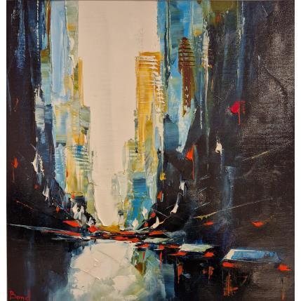 Peinture TRANCE par Bond Tetiana | Tableau Figuratif Huile Urbain