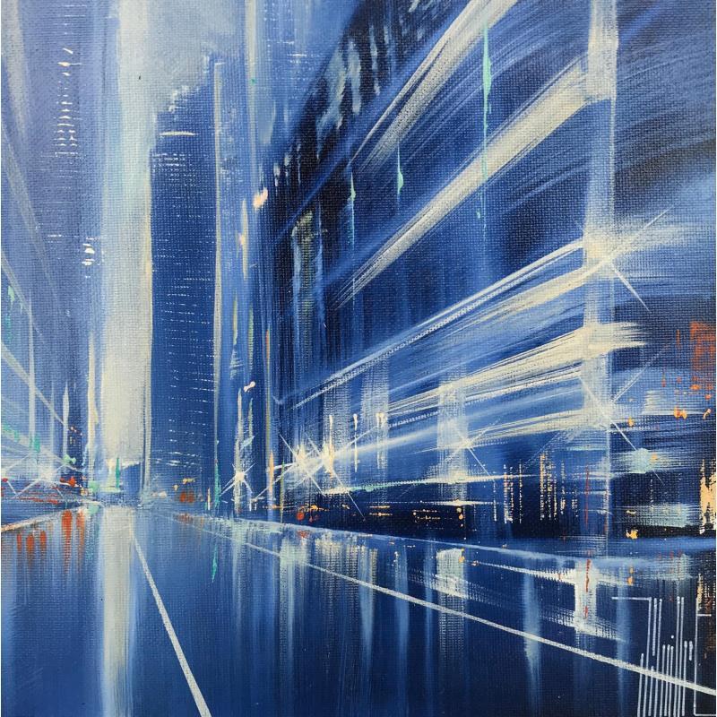 Painting still I rise by Guillet Jerome | Painting Figurative Urban Oil Acrylic