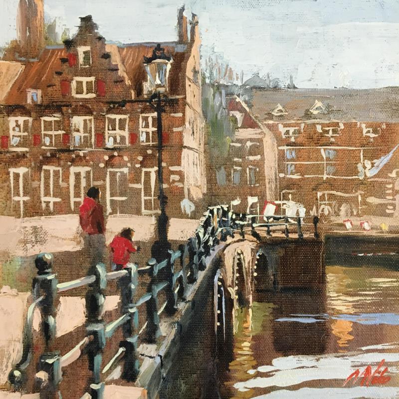 Peinture Good day par Niko Marina  | Tableau Figuratif Urbain Huile