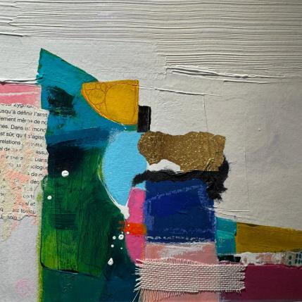 Gemälde le grand refuge von Lau Blou | Gemälde Abstrakt Acryl Landschaften