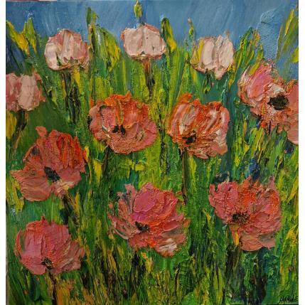 Gemälde Harmonie von Shahine | Gemälde Figurativ Öl Landschaften