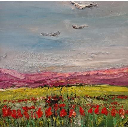 Gemälde Printannier von Shahine | Gemälde Figurativ Öl Landschaften