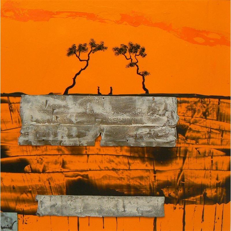 Peinture Nr. 419 par Lemonnier  | Tableau Figuratif Paysages