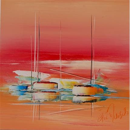 Peinture Couleurs d'été par Munsch Eric | Tableau Figuratif Acrylique Marine