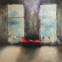 Peinture Cendrillon par Vinnie | Tableau Figuratif Huile Scènes de vie