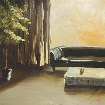 Peinture Apple par Vinnie | Tableau Figuratif Huile Scènes de vie