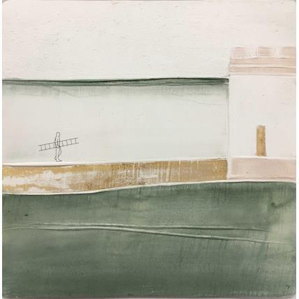 Peinture God save the Queen par Roma Gaia | Tableau Abstrait Minimaliste