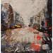 Painting New York 6 by Solveiga | Painting Figurative Urban Acrylic