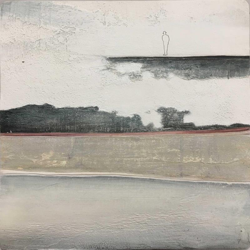 Peinture Nessun grado di separazione par Roma Gaia | Tableau Abstrait Minimaliste