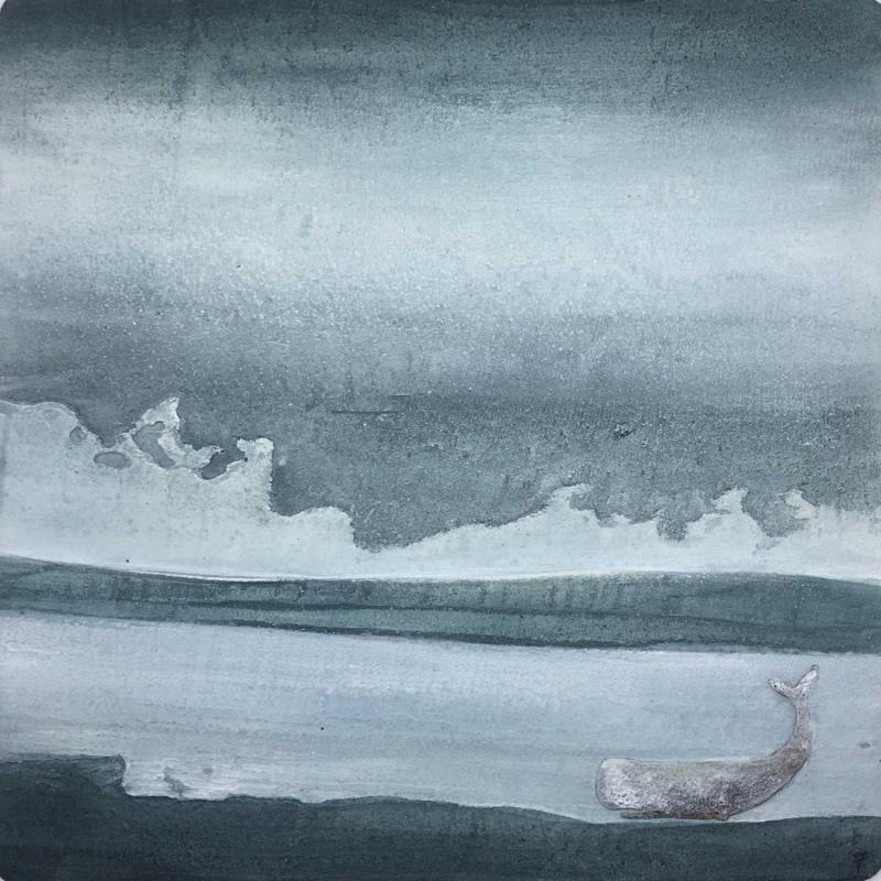 Peinture Don't stop me par Roma Gaia | Tableau Abstrait Minimaliste