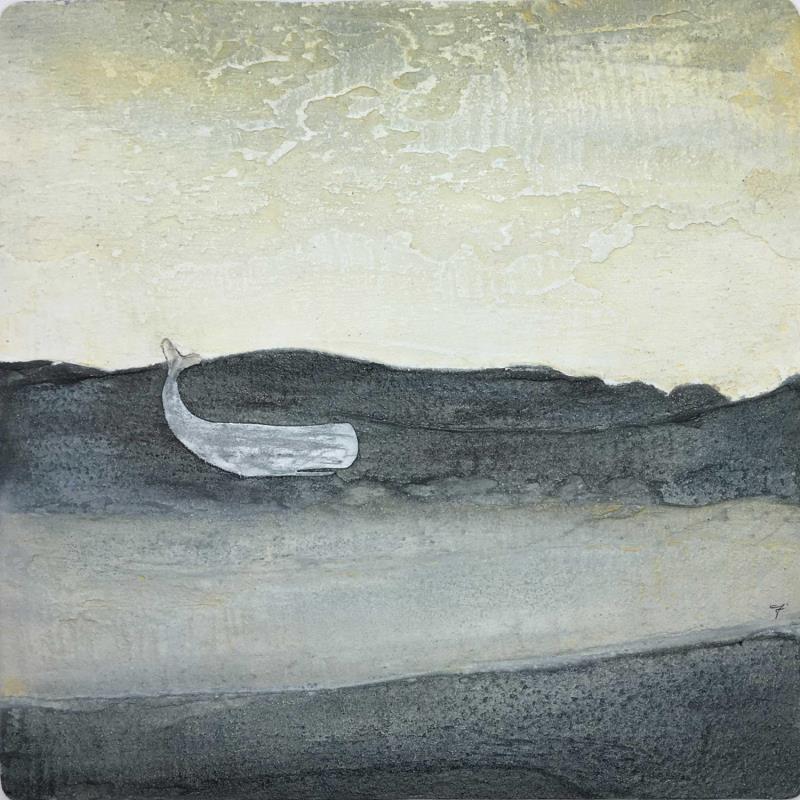 Peinture Mediterranea par Roma Gaia | Tableau Abstrait Minimaliste