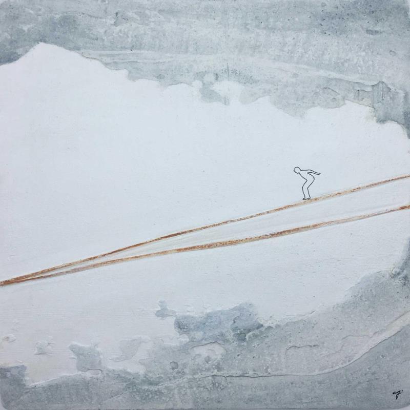 Peinture Circus par Roma Gaia | Tableau Abstrait Minimaliste