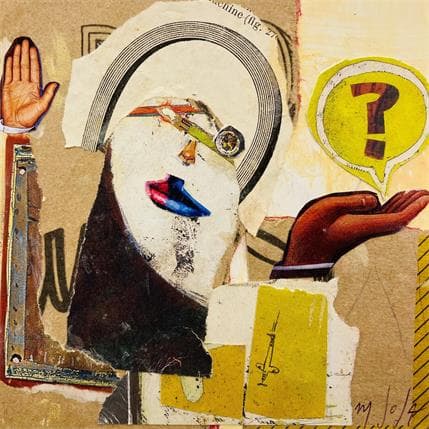 Painting Interrogation by De Sousa Miguel | Painting Raw art Life style