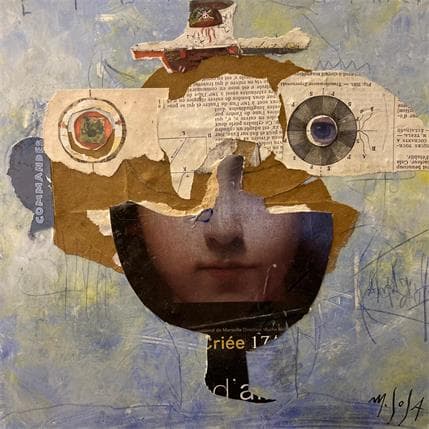 Painting Aux commandes by De Sousa Miguel | Painting Raw art Life style