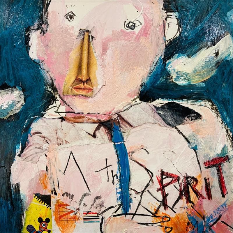 Painting Spirit by De Sousa Miguel | Painting Raw art Life style