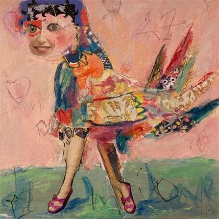 Peinture Cocotte par De Sousa Miguel | Tableau Art Singulier Scènes de vie