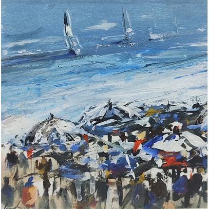 Peinture Gloires par Poumelin Richard | Tableau Figuratif Acrylique, Huile Marine, Scènes de vie