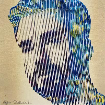 Peinture Turquoise mind par Schroeder Virginie | Tableau Pop-art Acrylique Icones Pop