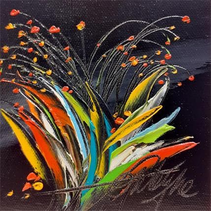 Painting Cette nuit avec toi by Fonteyne David | Painting Figurative Acrylic, Oil Landscapes