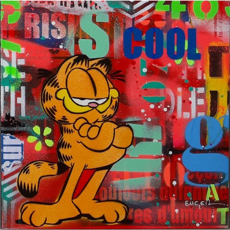 Peinture Cool par Euger Philippe | Tableau Pop-art Icones Pop Graffiti Acrylique