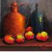 Peinture Five mango par Chico Souza | Tableau Figuratif Natures mortes Huile