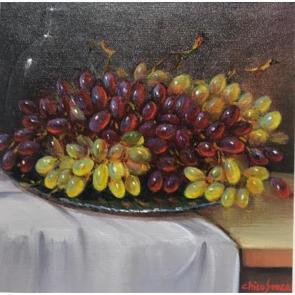 Peinture Alimentos dos sonhos par Chico Souza | Tableau Figuratif Huile Natures mortes