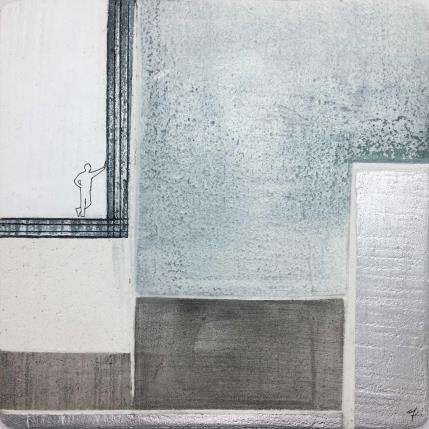 Peinture Speak now par Roma Gaia | Tableau Abstrait Minimaliste