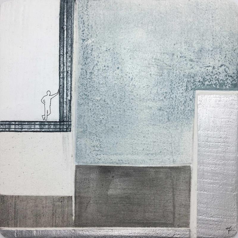 Peinture Speak now par Roma Gaia | Tableau Abstrait Minimaliste