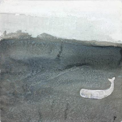 Peinture Tu si na cosa grande par Roma Gaia | Tableau Figuratif Minimaliste