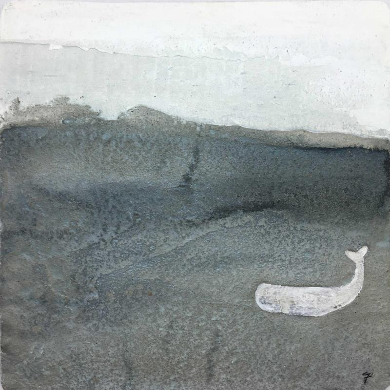 Peinture Tu si na cosa grande par Roma Gaia | Tableau Figuratif Minimaliste