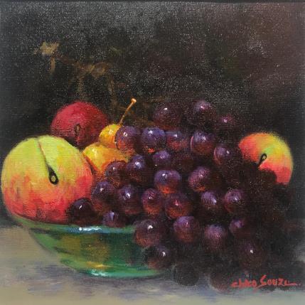 Painting Prato de rei by Chico Souza | Painting Figurative Oil Still-life