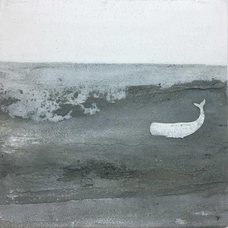 Peinture Lighten shades par Roma Gaia | Tableau Abstrait Minimaliste