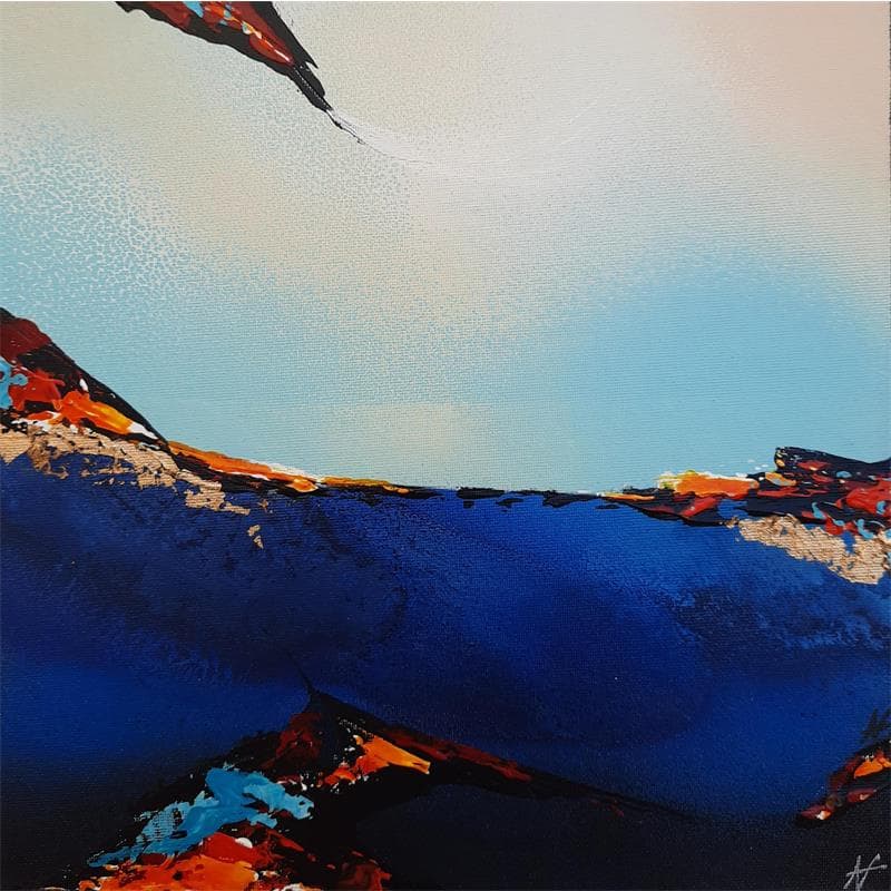 Painting No Title 3 by Naen | Painting Abstract Minimalist Acrylic