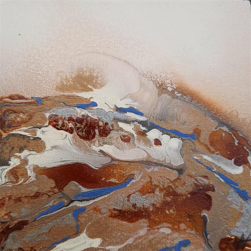 Peinture C784 par Naen | Tableau Abstrait Minimaliste Acrylique