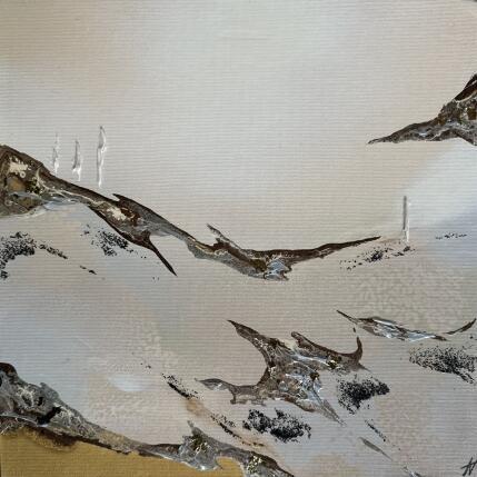 Peinture C631 par Naen | Tableau Abstrait Acrylique minimaliste