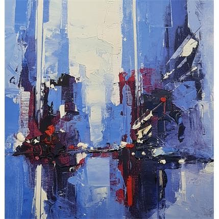 Peinture No Title 1 par Castan Daniel | Tableau Figuratif Huile Urbain