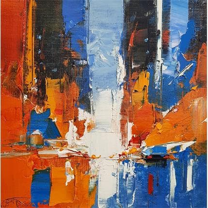 Peinture No Title par Castan Daniel | Tableau Figuratif Huile Urbain