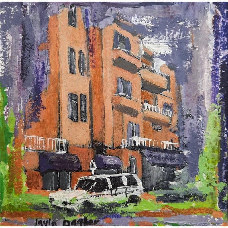 Painting Monot II by Dagher Leyla | Painting Figurative Urban