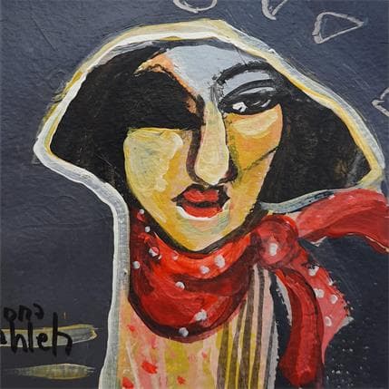 Peinture No Title 10 par Nahleh Mona | Tableau Figuratif Acrylique Portraits